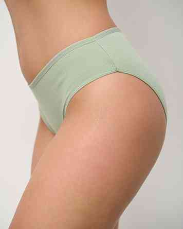 Набір жіночих трусиків тижнів батал у рубчик 7 шт Nicoletta 724156 5XL Київ