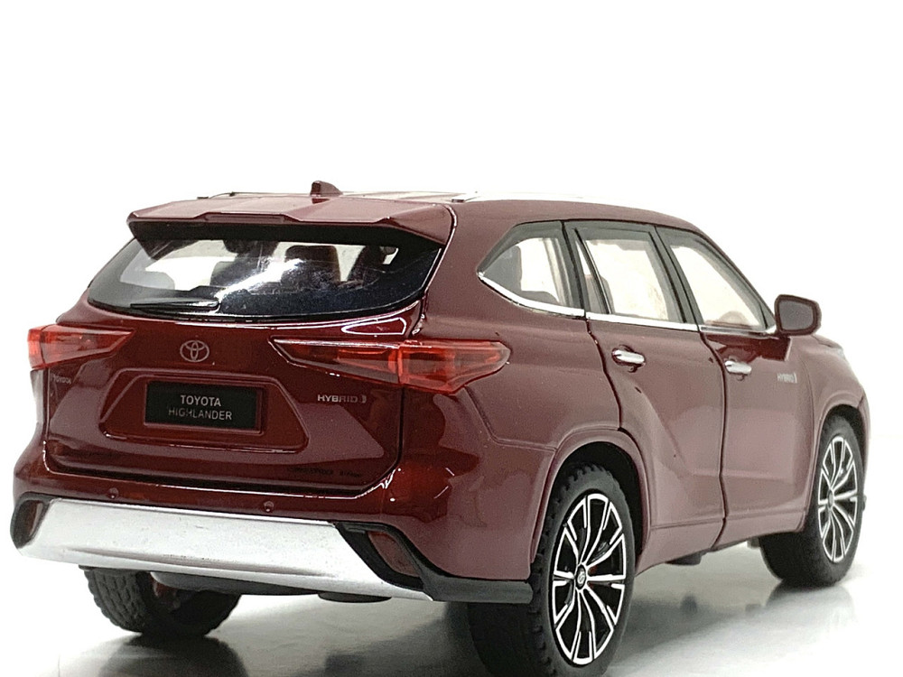 Машина Автосвит Toyota Highlander инерционная открываются двери капот багажник 21см Бордовий (AP-2024) Чернігів - фото 8