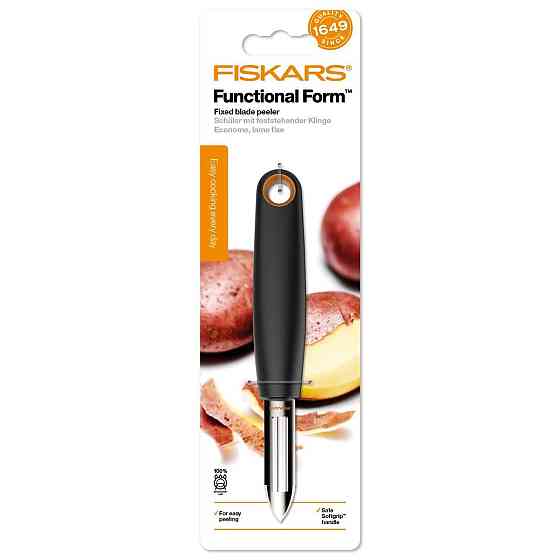 Нож для чистки овощей Fiskars 
