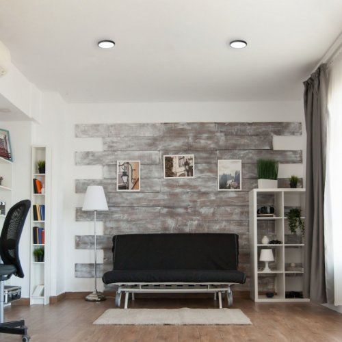 LED Світильник накладний круглий 18W 5000К 220V чорний VL-DLRS-185B Videx Житомир