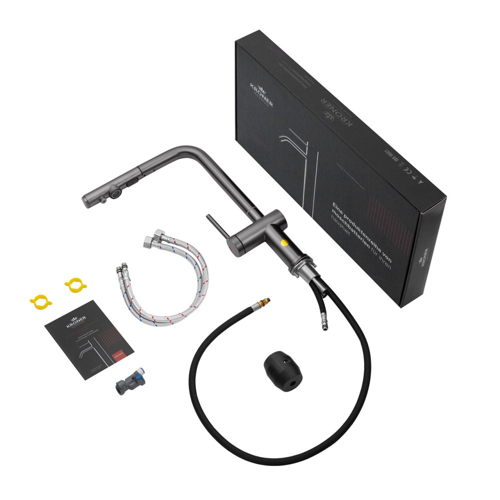 Змішувач для кухні Kroner KRP Kuche — GRP03839 Київ - фото 10