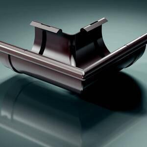 Угол желоба 135 ПроАква  ProAqua, система 125/90 Белый Львов - изображение 1