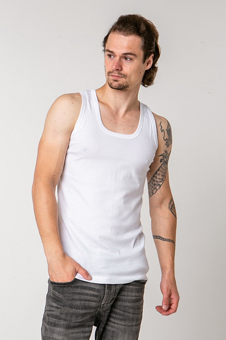 Мужская майка бельевая Ozkan 0113-1 5XL Киев - изображение 2