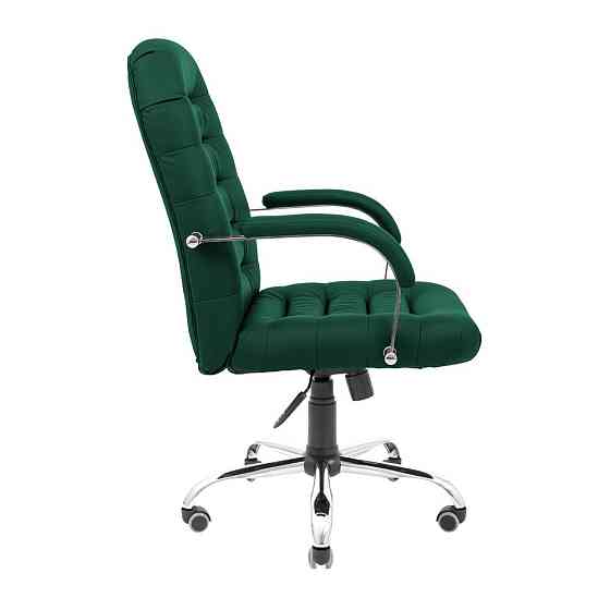 Офісне крісло керівника Richman Tunis Хром M3 Multiblock Зелений Дніпро