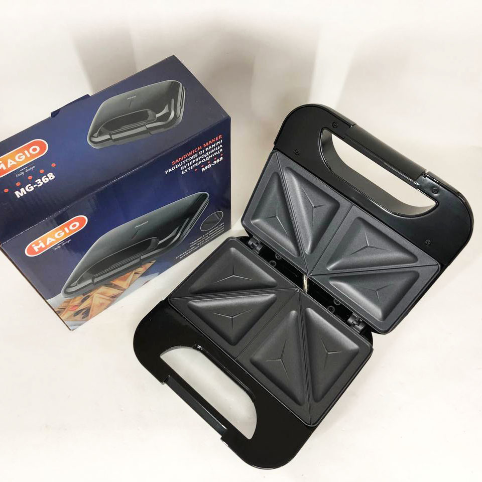 Бутербродниця з антипригарними панелями, Електрична сендвічниця-бутербродниця, Бутербродниця професійна HY-30 Львів - фото 11