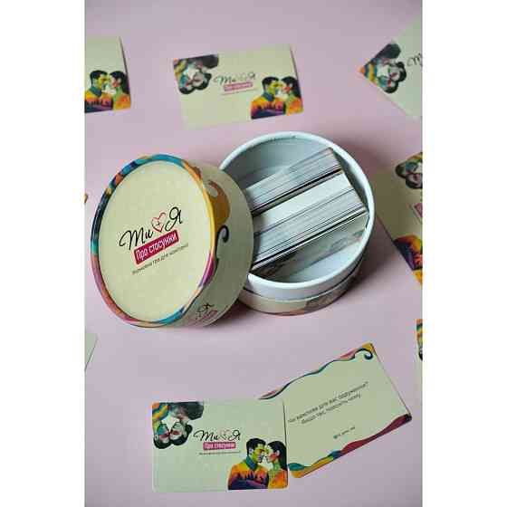 Карткова гра "Ти+Я: Про стосунки" FGS77, 120 питань Вінниця