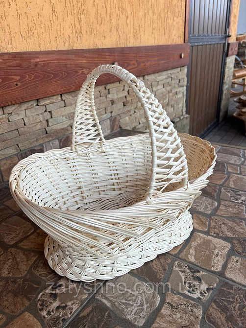 Кошик великодній білий Київ - фото 8