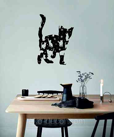 Декоративное настенное 3D Панно «Котёнок» Декор на стену с объемом Киев