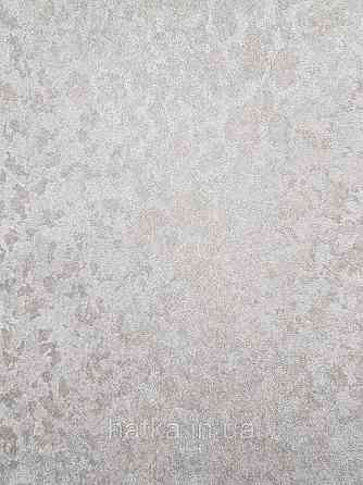 Шпалери метрові вінілові на флізеліні Sintra Structure під венеціанську штукатурку сірі сріблясті 342466 Київ