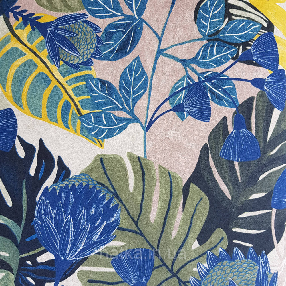 Шпалери флізелінові еко Khroma Zoom Goja 0.53х10.05 м листя монстери папороті різні кольори Київ - фото 2
