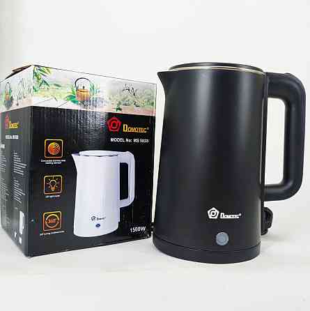 Эргономичный электрический чайник Domotec MS-5028 1.8л 1800Вт, Мощный электрочайник электрический GN-34 Львов