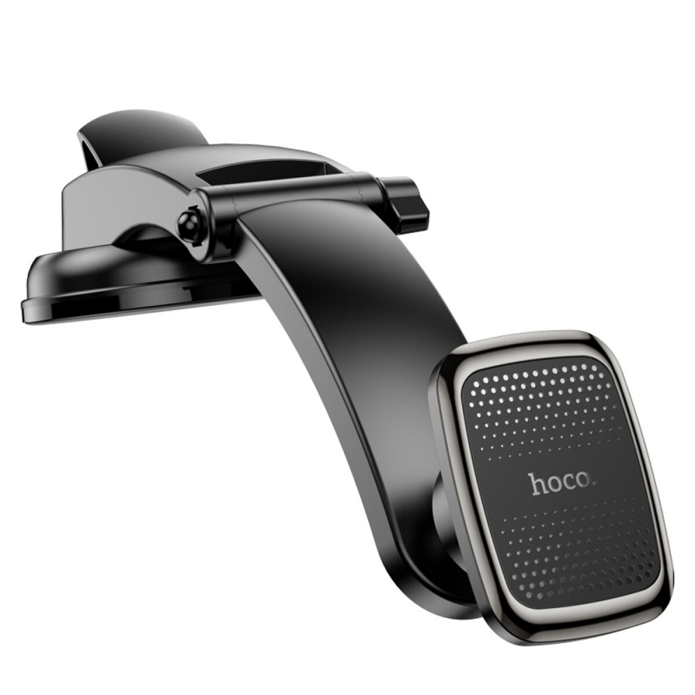 Тримач для мобільного HOCO CA107 Center console magnetic car holder Black Metal Gray Киев - изображение 2
