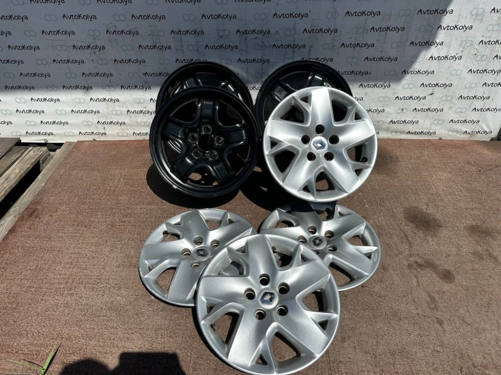 Диск металевий R16 Renault Megane III 2008-2015 (403001632R) Ковель - изображение 1
