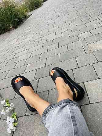 teona Босоніжки жіночі TEONA 272 чорні (літо, шкіра натуральна) (5244) Коломия