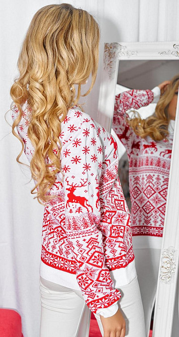 Свитер с оленями (42) Киев - изображение 2