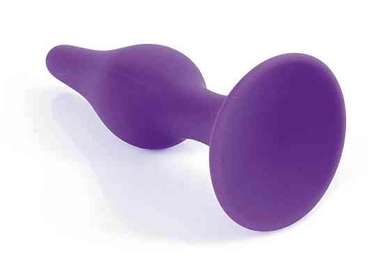 Анальна пробка - Silicone Purple Plug XL Sex Aura Київ