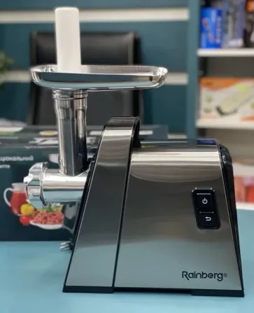 Электромясорубка Rainberg RB-2271 3000 Вт с медным двигателем, насадками для колбас, соковыжималкой  Киев - изображение 4