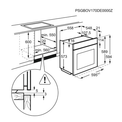 Духовой шкаф Electrolux OPEB2520V Винница - изображение 10