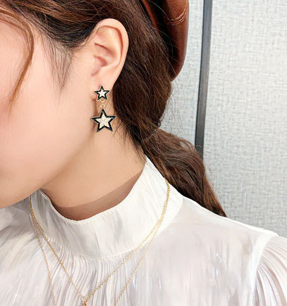 Серьги модные 2022 Звезды Киев - изображение 2
