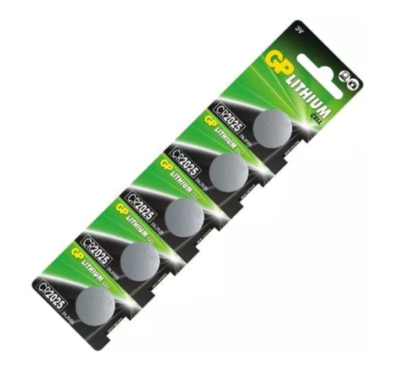 Батарейка таблетка GP CR2025 3.0 V літієва 5 шт блістер Рівне