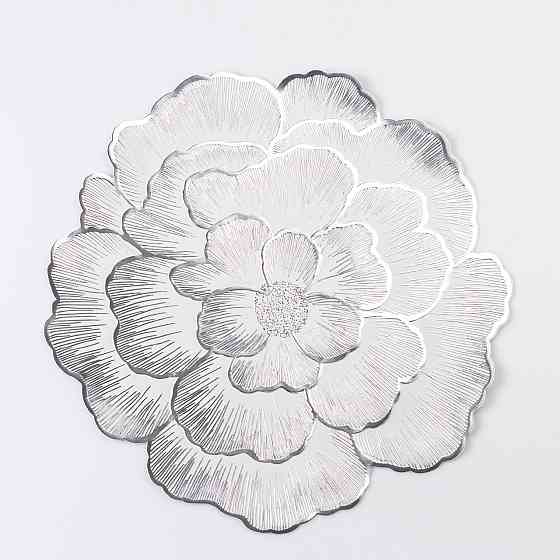 Yiwu Серветка кругла для декору та сервірування столу Ø38 (см) Сріблястий HP-35-13G Київ