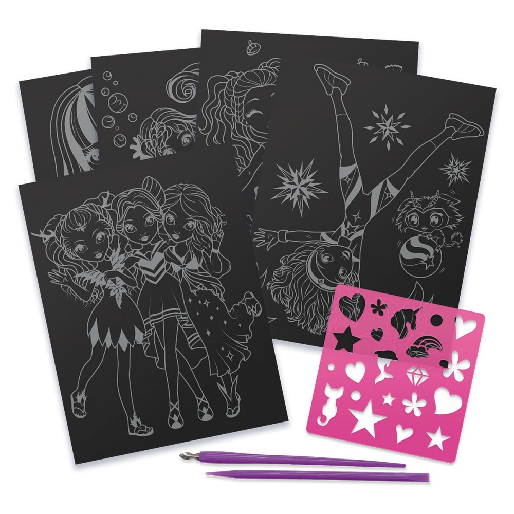 Набір для творчості S2 – Гратаж: Зоряні гравюри Дніпро - фото 2