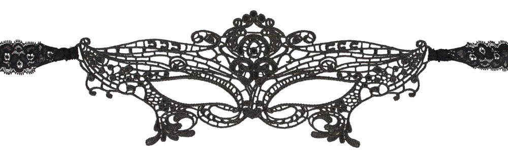 Маска на глаза - 2480263 Cottelli Collection Mask Black Sex Aura Киев - изображение 4