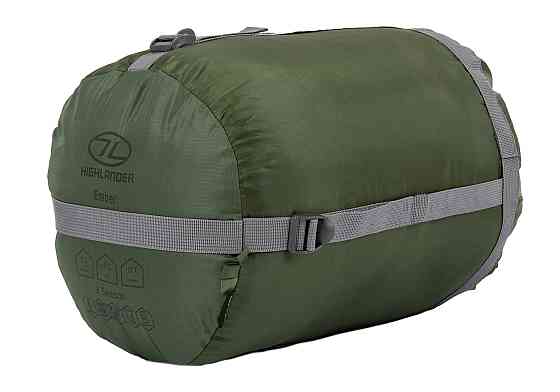 Спальный мешок Highlander Phoenix Ember 250/-3°C Olive Green Left (SB243-OG) Киев