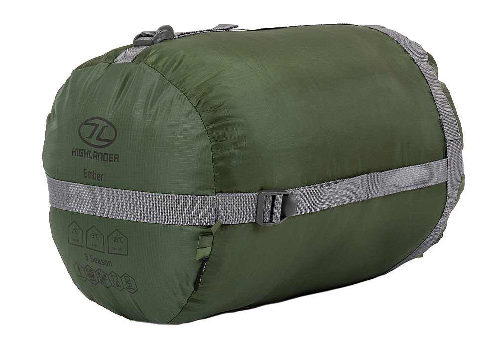 Спальный мешок Highlander Phoenix Ember 250/-3°C Olive Green Left (SB243-OG) Киев - изображение 3