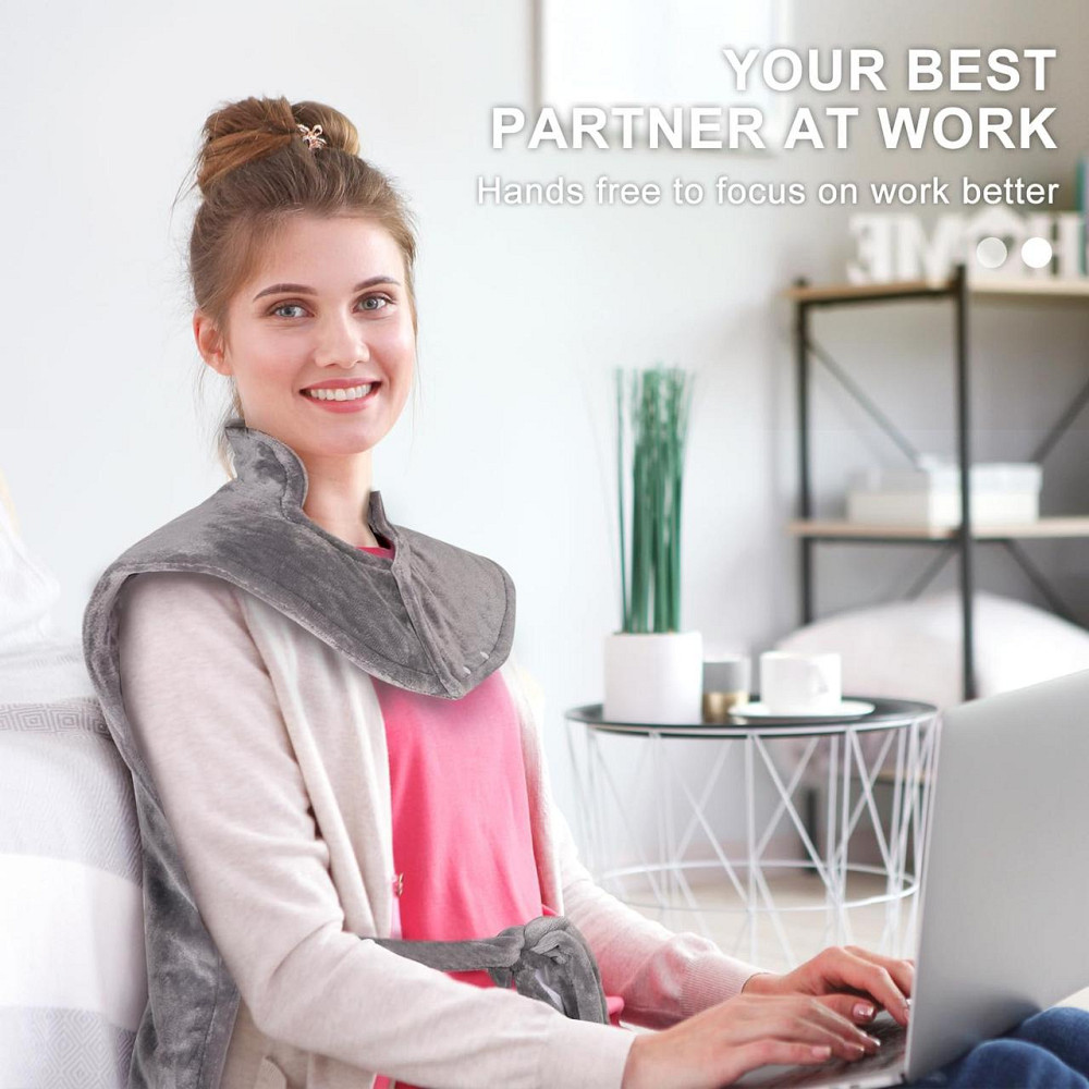 Электрогрелка NALONE для шеи плеч и спины, большая 25