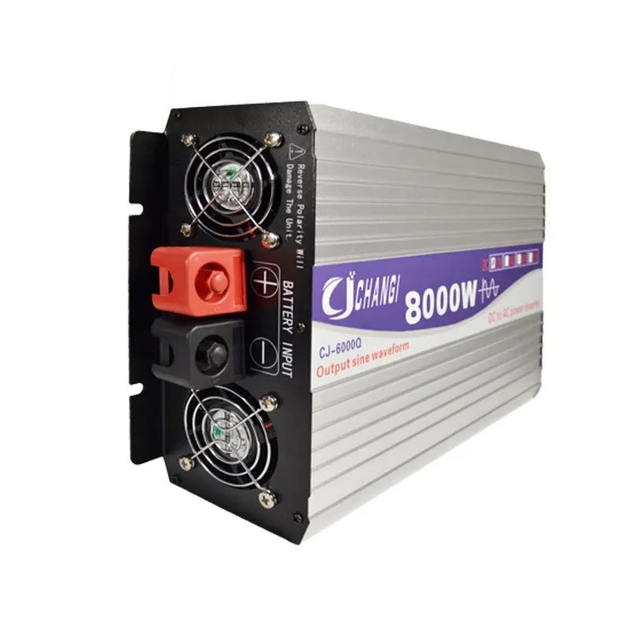 Инвертор чистый синус Changi CJ-8000Q 8000W 12V 24V 48V DC-AC 220V Винница - изображение 3
