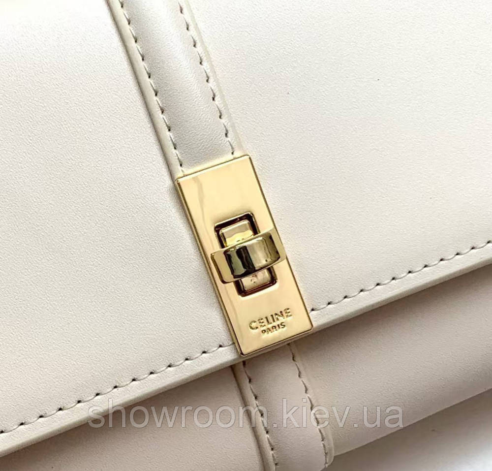 Жіночий брендовий гаманець Celine (924) beige Київ - фото 7