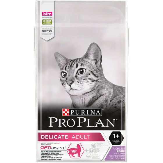 Сухий корм Purina Pro Plan Delicate 1.5 кг для котів з індичкою (чутливе травлення) Вінниця