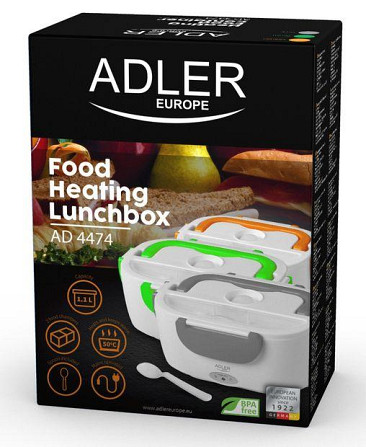 Контейнер ланч-бокс 1000 мл для їжі з підігрівом Adler AD (4474) Потужність 50 Вт Нововолинськ - фото 8