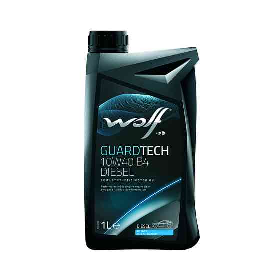 Моторне масло Wolf Guardtech Diesel 10W-40 1л Львів