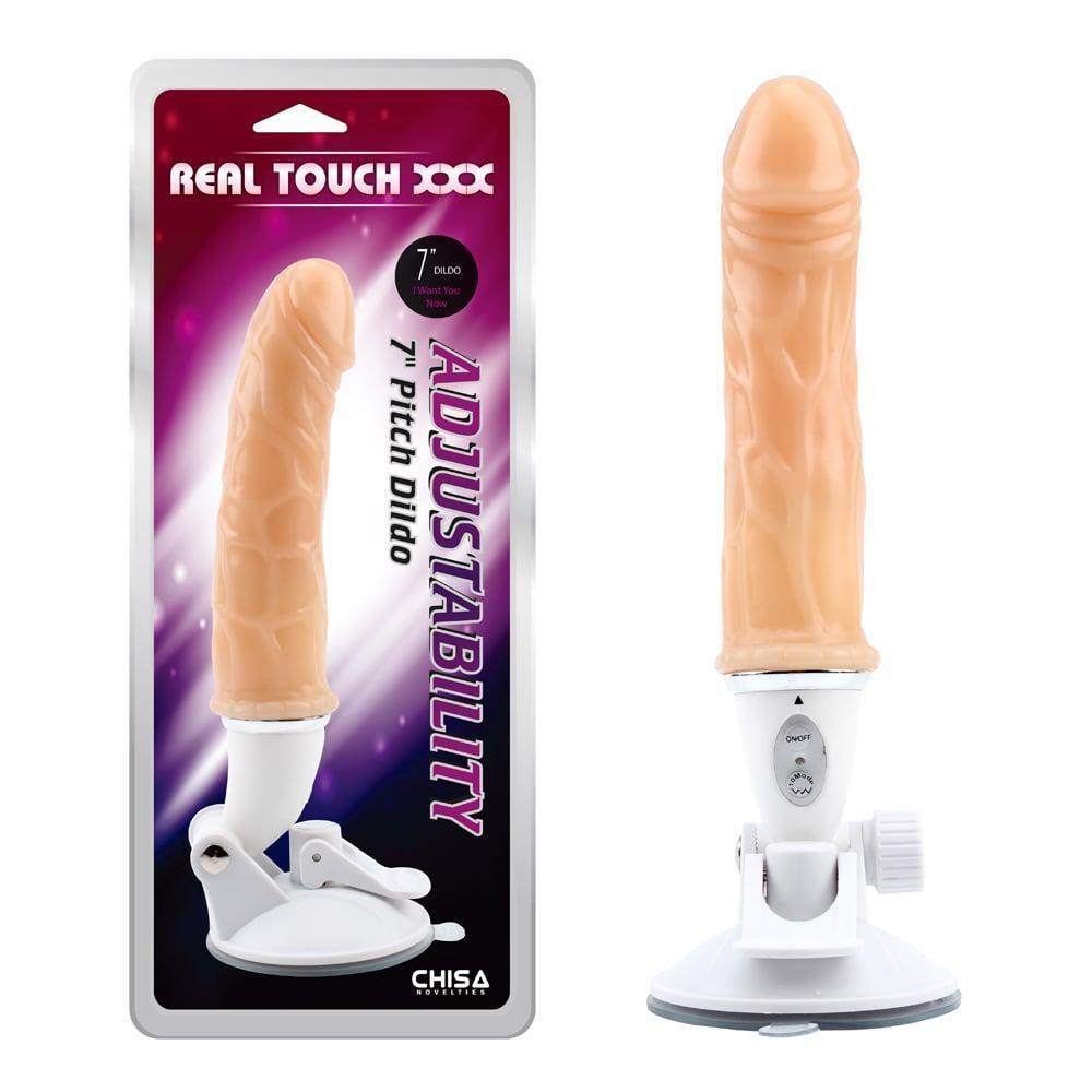 Вибратор реалистичный Chisa Real Touch XXX Adjustability на регулируемой присоске, бежевый Sex Aura Киев - изображение 2