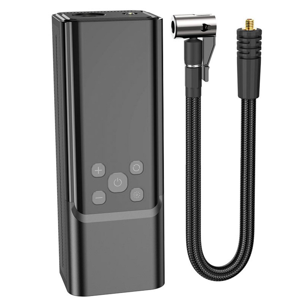 Автомобільний насос HOCO ZP7 Maddy portable smart air pump(5000mAh) Black (6942007614511 ) Киев - изображение 1
