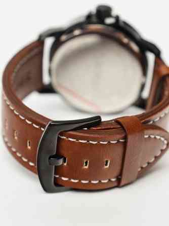 Мужские классические наручные часы Skmei 9115 Коричневый с коричневым Винница