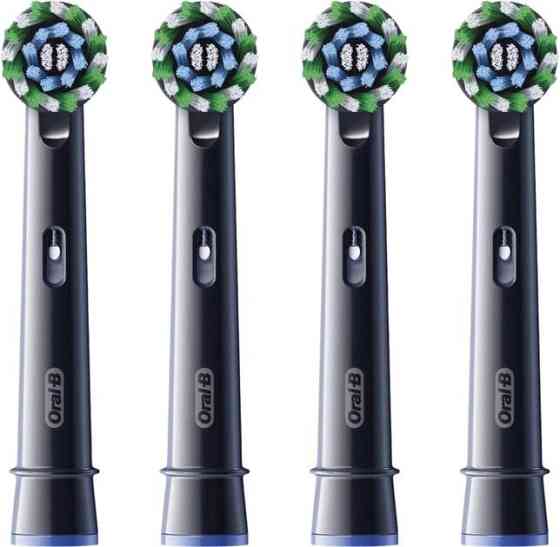 Насадка для зубної електрощітки Braun Oral-B Pro Cross Action Black EB50BRX (4 шт.) ( 27525 ) Харків