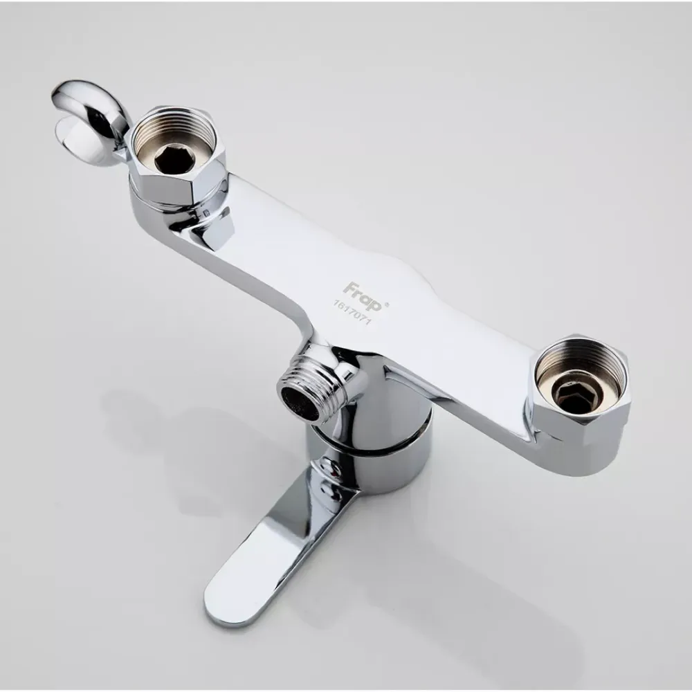 Гігієнічний набір із змішувачем зовнішнього монтажу Frap F2041, хром Київ - фото 5