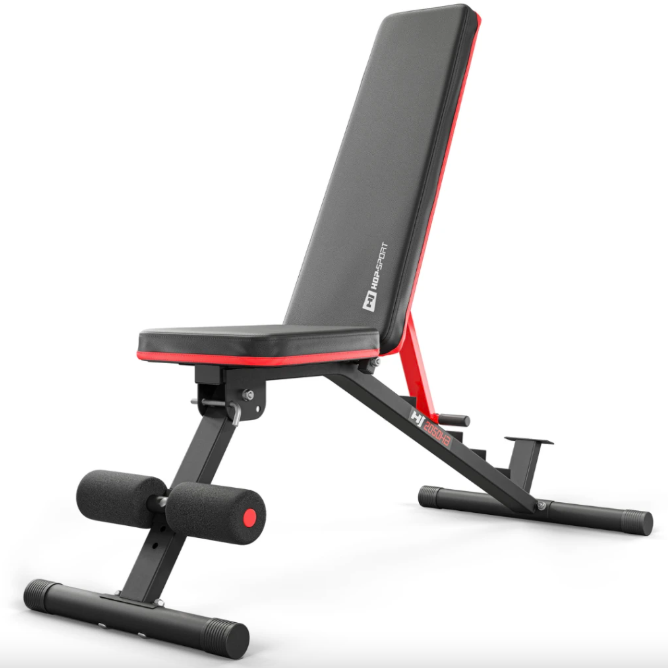 Набір Elitum Titan гантелі 2х31кг з лавою Hop-Sport HS-2050 HB Киев - изображение 4