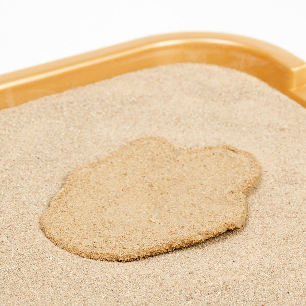 Натуральний бентонітовий пісок для котячих туалетів Тигра, 5 кг, 0,1-1 мм, сірий Київ - фото 2