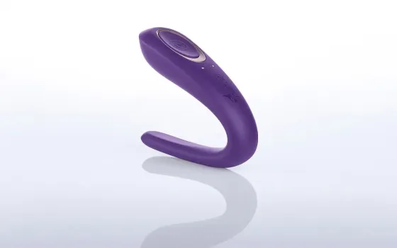 Вібратор для пар Satisfyer Double Classic з одним моторчиком Львів