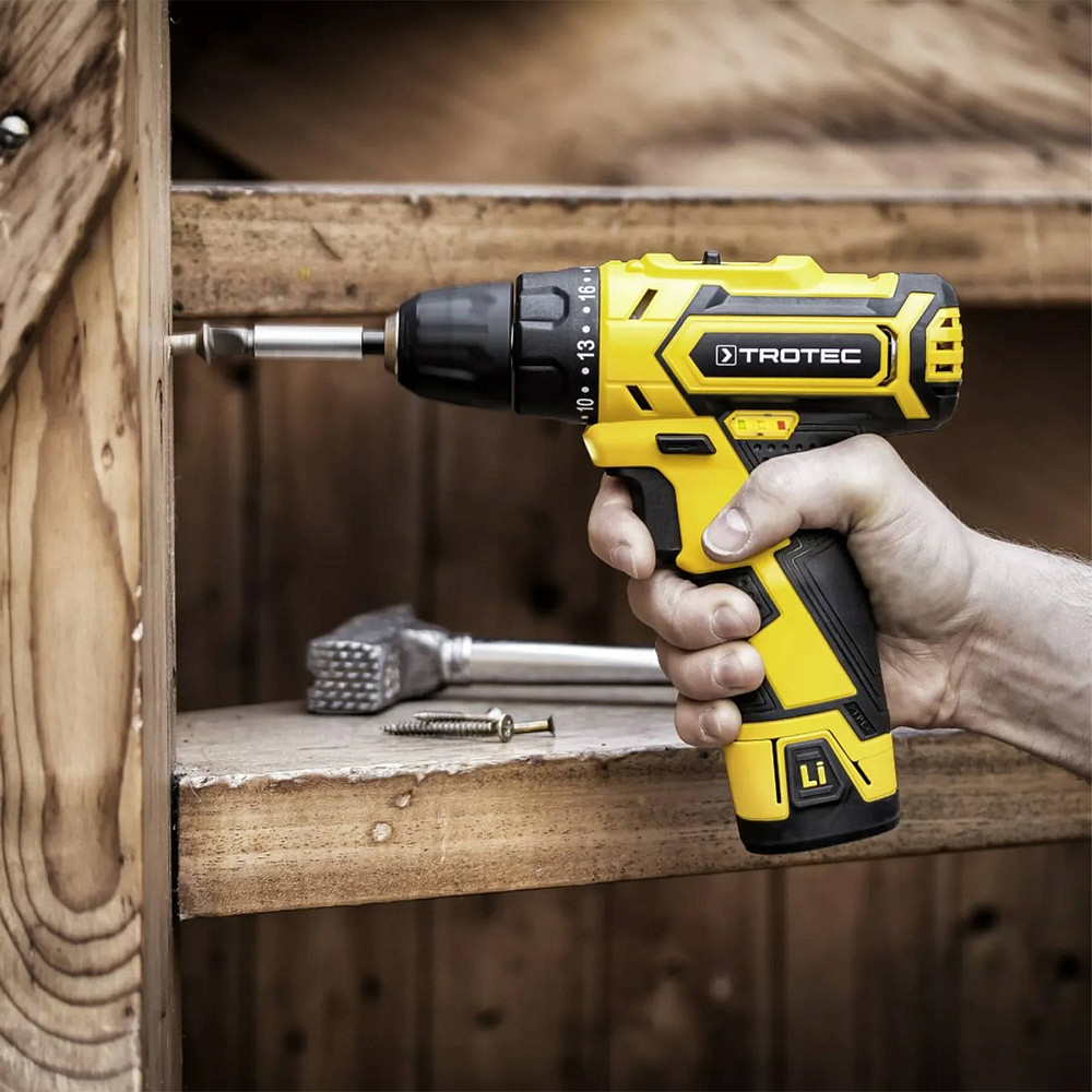 Дрель-шуруповерт аккумуляторная Trotec PSCS 11-12V + кейс (4410000102) Винница - изображение 14