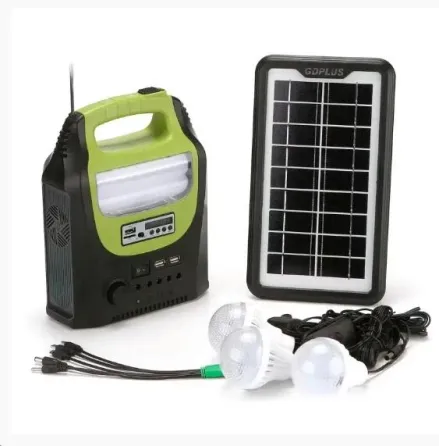Сонячна станція GDLITE GD-8071 з ліхтарем, 3 LED лампами, FM/BT радіо, MP3, Power Bank та панеллю Одеса