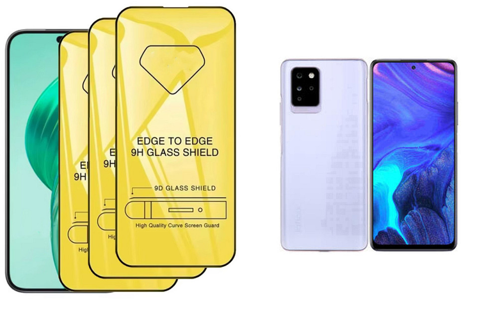 Захисне скло DefenzoGlass для Infinix Note 10 Pro – подвійна міцність Київ - фото 1