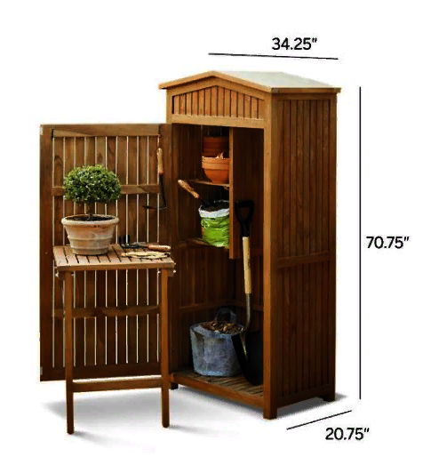 Шафа для садового інвентарю "Ісабаль" мускат Миколаїв - фото 1