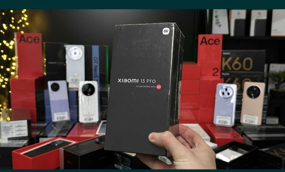 NEW Смартфон Xiaomi 13 Pro 12/256Gb Ceramic Black .Гарантия.Trade in. Киев - изображение 1