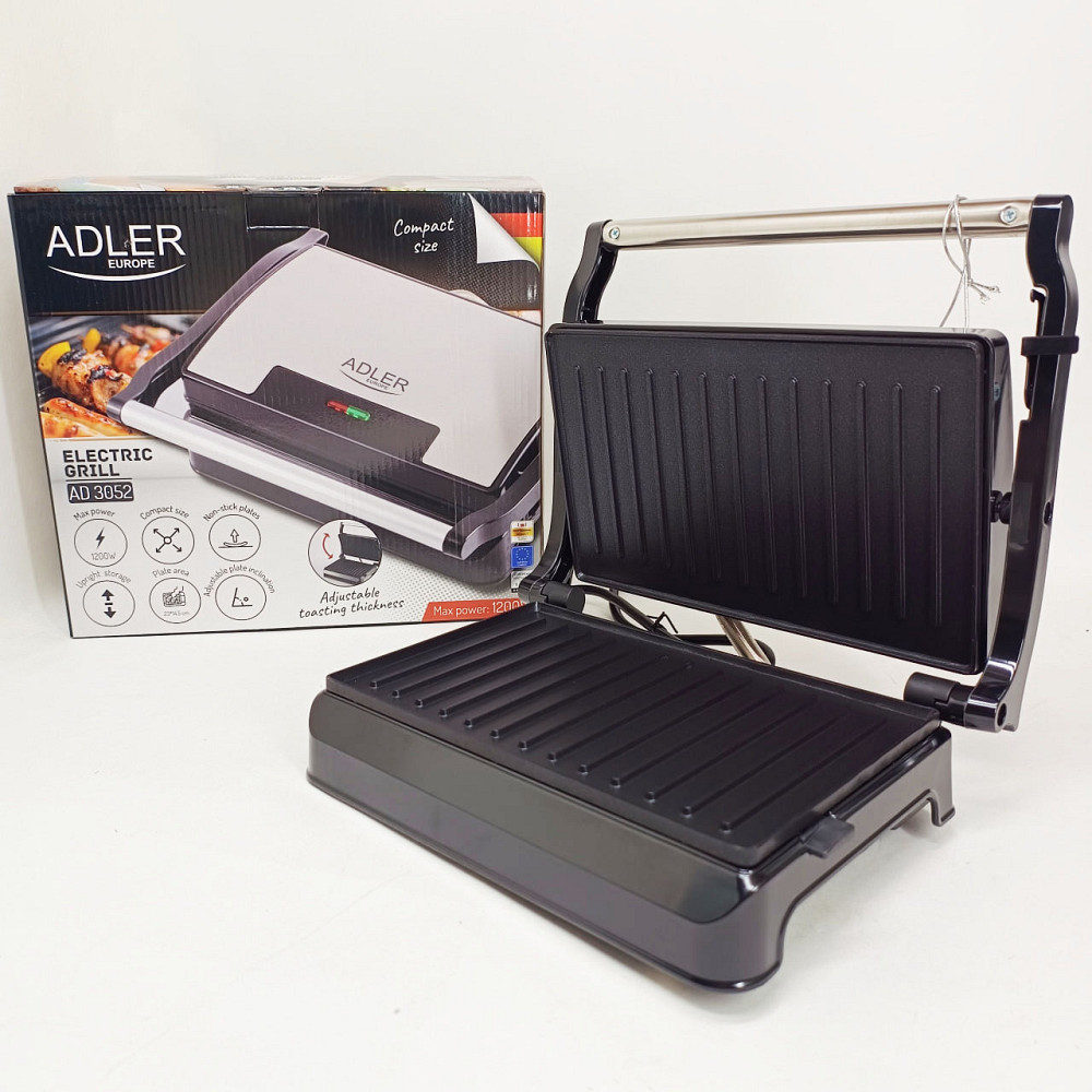 Настільний електрогриль для стейків, Електрична грильниця, Контактний гриль для стейків і овочів CG-89 Львів - фото 2