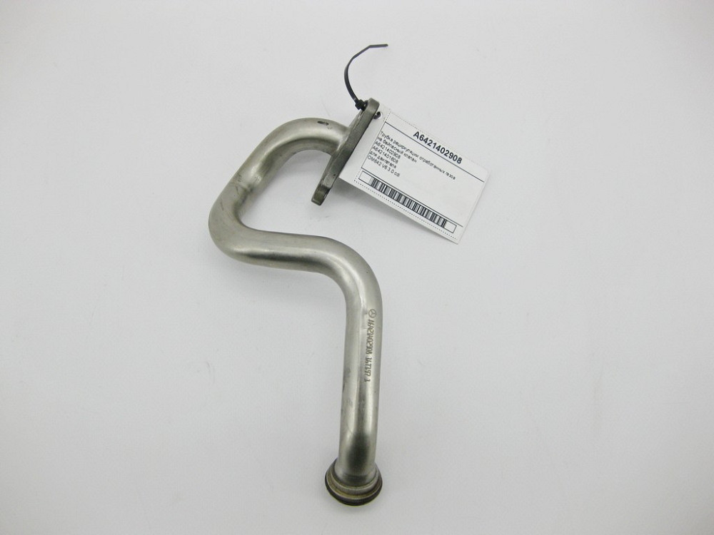 Mercedes-Benz  A6421402908 Трубка рециркуляції відпрацьованих газів на байпасний клапан двигуна OM642 V6 3.0 cdi E-Class W212 W213 C207 C238 S-Class W Одеса - фото 2